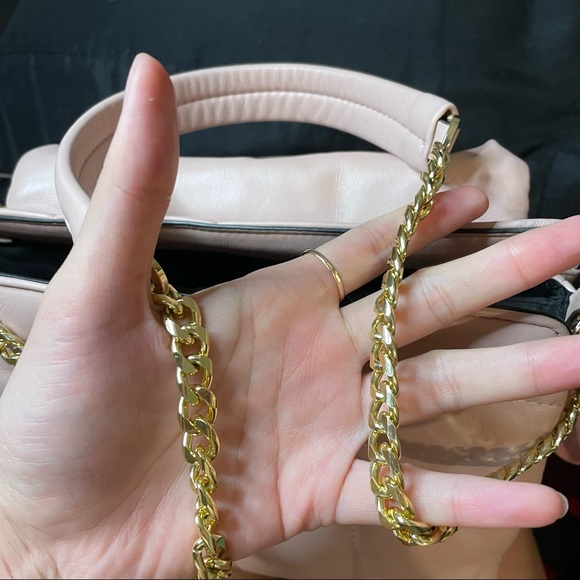 Topshop Baby Pink Quilted Handbag - Picture 10 of 12